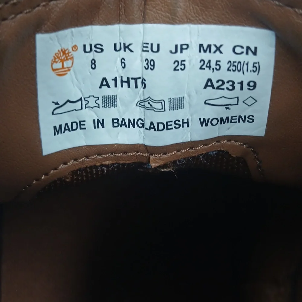 Timberland Women's Brown Heeled Boots - Picture 8 of 8